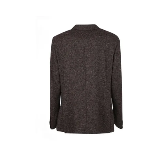 Single-Breasted Twill Blazer