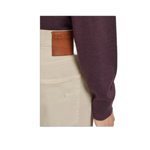 Logo Patch Slim-Cut Jeans
