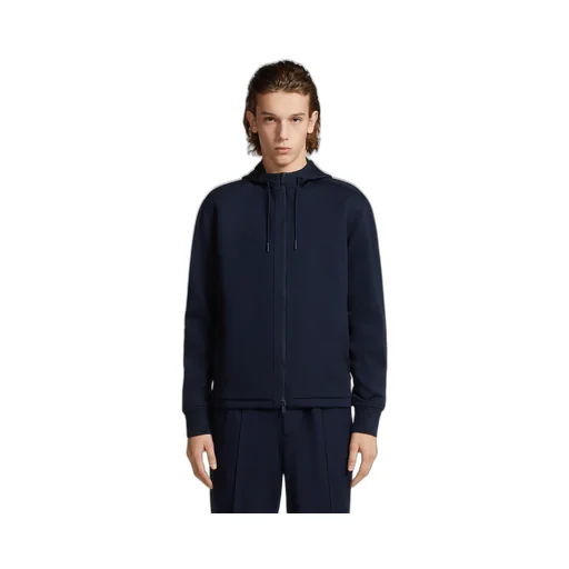 Zip-Up Drawstring Hoodie