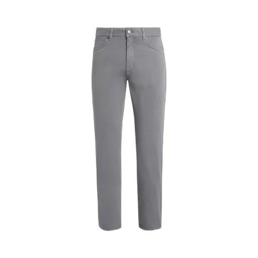 Logo Patch Slim-Cut Jeans