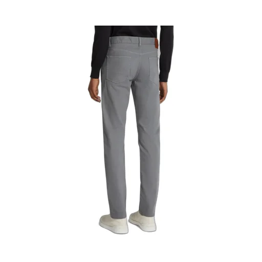 Logo Patch Slim-Cut Jeans