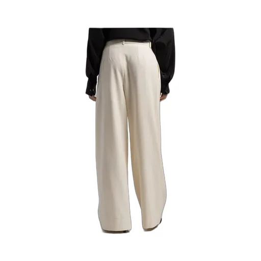 Ruffled Detail Casual Pants
