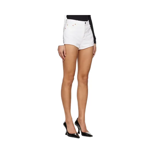 Non-Elastic Denim Shorts