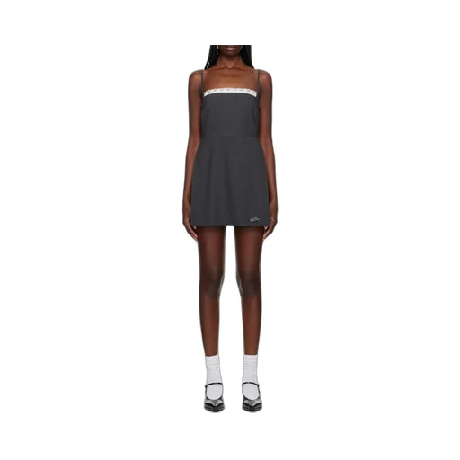 Lace-Detail Minidress