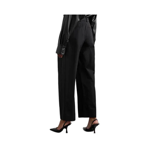 Wide-Leg Chino Trousers