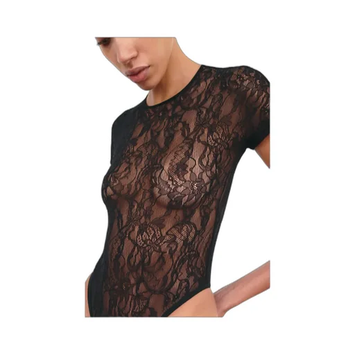 Lace Cap Sleeve Jumpsuit