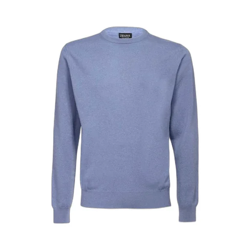 Round-Neck Long-Sleeved Sweater