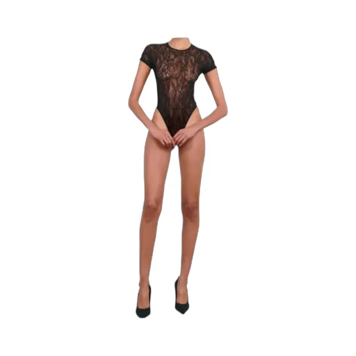 Lace Cap Sleeve Jumpsuit