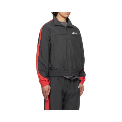 Panelled Zip-Up Bomber Jacket