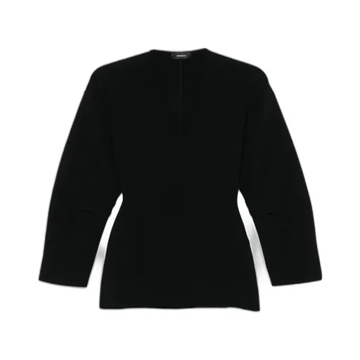 V-Neck Long-Sleeve Tunic