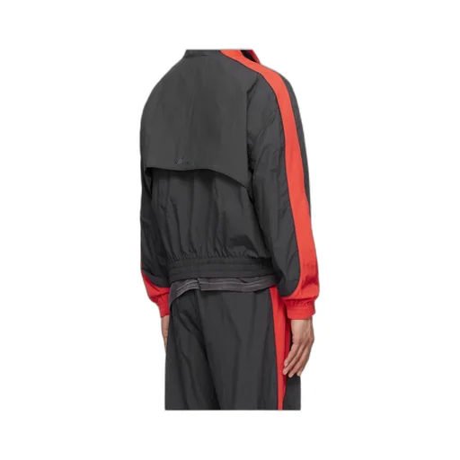 Panelled Zip-Up Bomber Jacket