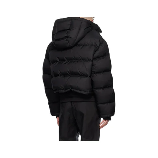 Hooded Quilted Down Jacket