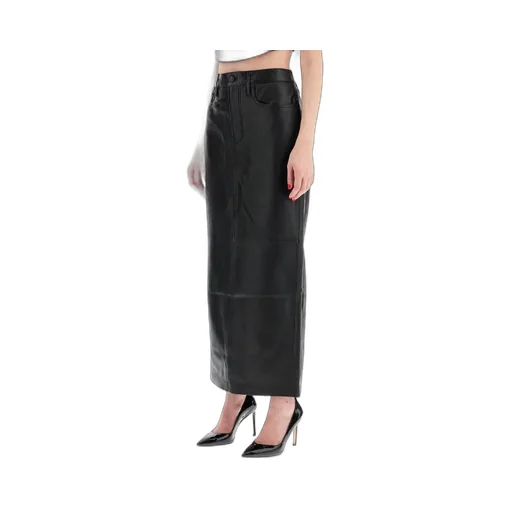 Straight Pencil Skirt With Belt Loops