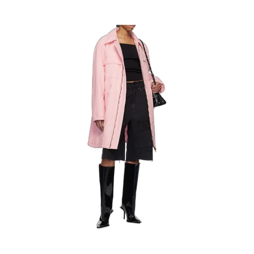 Lapel Long Sleeve Coat
