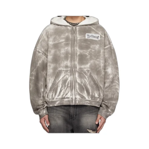 Long-Sleeved Hooded Sweatshirt