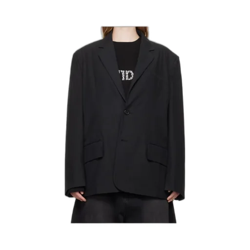 Long-Sleeved Suit Jacket