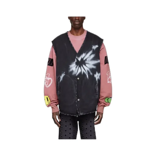 V-Neck Denim Vest