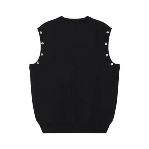 Eyelet Knit Vest