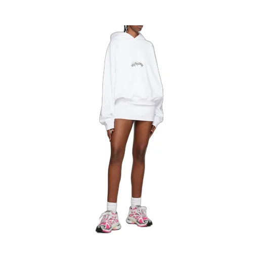 Logo Denim Skirt