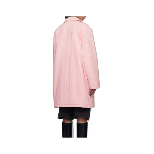 Lapel Long Sleeve Coat
