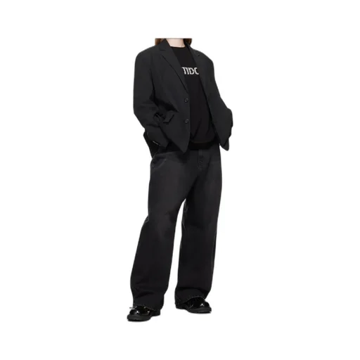 Long-Sleeved Suit Jacket