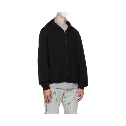 Zipper Hooded Sweater
