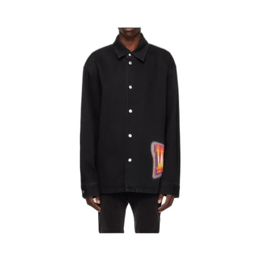 Logo Denim Shirt