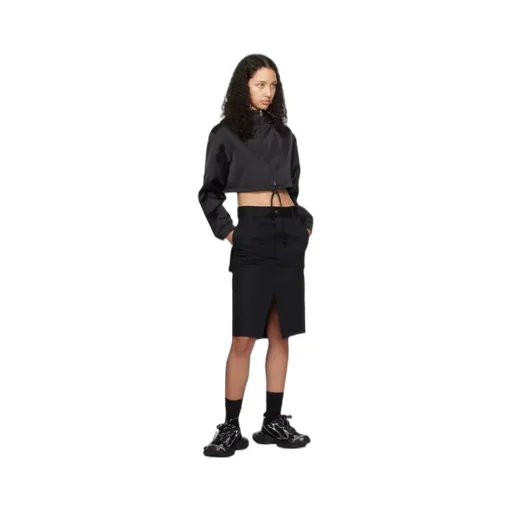 Cropped Hooded Sweater