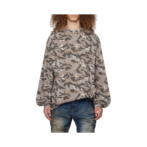 Camouflage Long-Sleeved T-Shirt