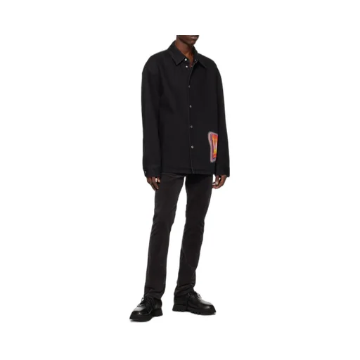 Logo Denim Shirt