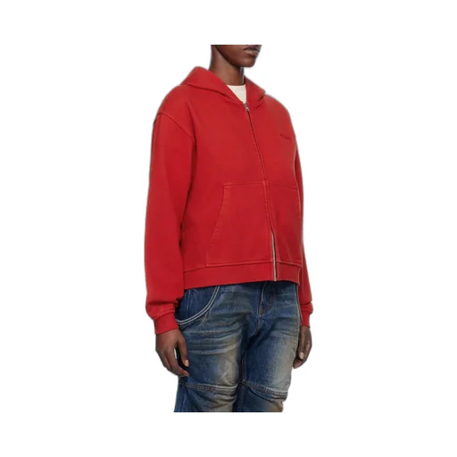 Zipper Hooded Sweater