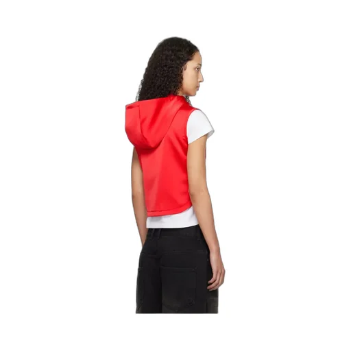 Hooded Zipper Vest