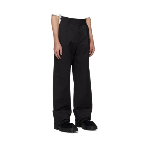 Roll-Up Four Bags Casual Pants