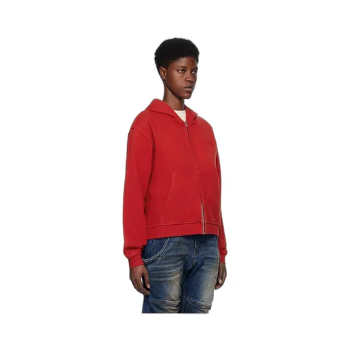 Zipper Hooded Sweater
