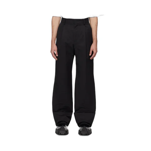 Roll-Up Four Bags Casual Pants