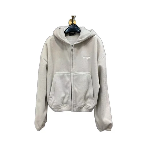 Long-Sleeved Zipper Hooded Sweater