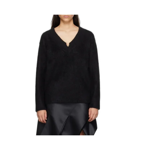 V-Neck Mohair-Blend Jumper