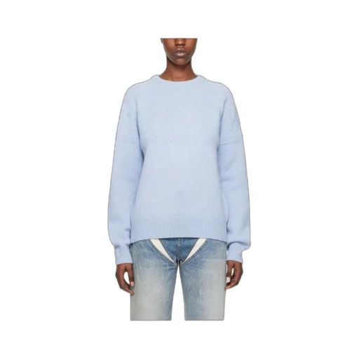 Round Neck Long-Sleeved Sweater