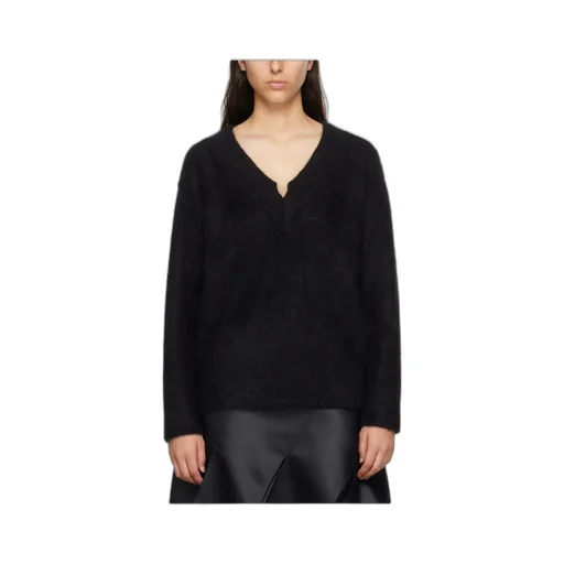 V-Neck Mohair-Blend Jumper