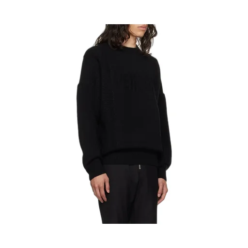 Rib Knit Round Neck Sweater