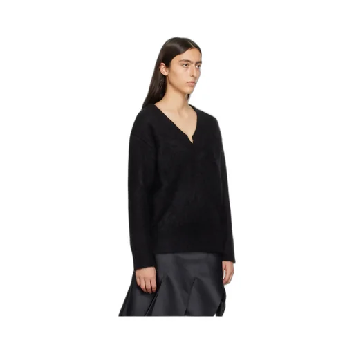 V-Neck Mohair-Blend Jumper