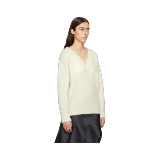 V-Neck Mohair-Blend Jumper