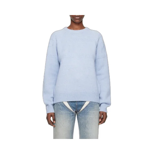 Round Neck Long-Sleeved Sweater