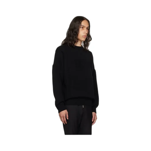 Rib Knit Round Neck Sweater
