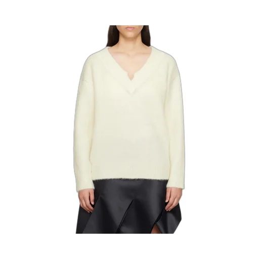 V-Neck Mohair-Blend Jumper