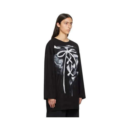 Painterly-Print Cotton T-Shirt