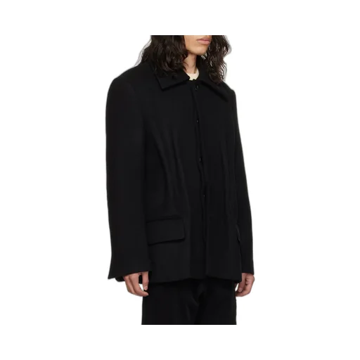 Lapel Shoulder Pads Casual Jacket