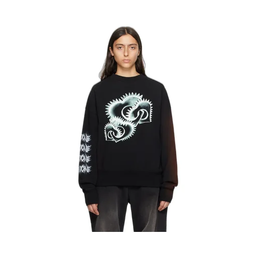 Graphic-Print Cotton Sweatshirt
