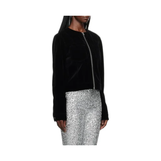 Collarless Casual Jacket