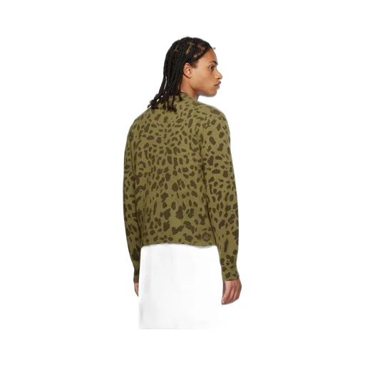V-Neck Long-Sleeved Cardigan
